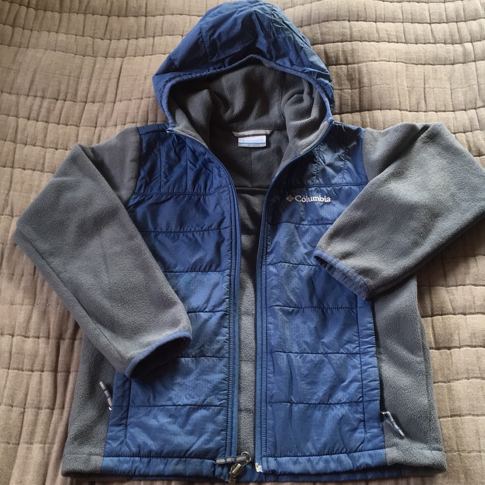 Columbia fleece coat